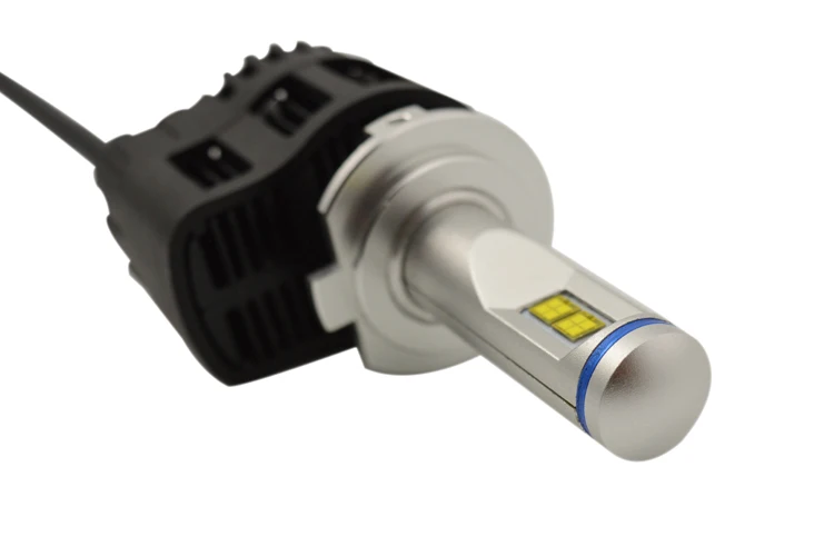 H7 Фар Kit 5200lm * 2 10400lm 55 Вт СВЕТОДИОДНЫЕ Фары Лампы 6000 К 5000 4000 3000 супер белого авто