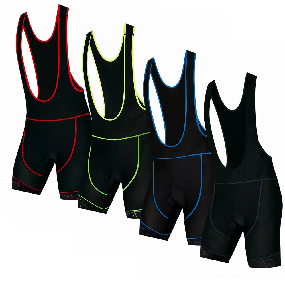 2019 велосипедные шорты нагрудники мужские с подкладкой зеленые pro Team MTB штаны WO