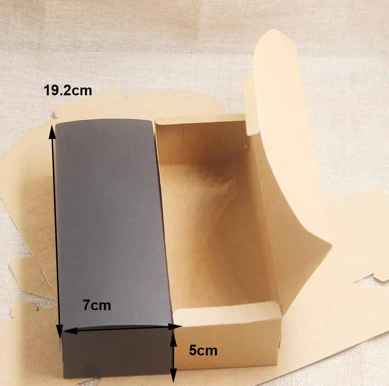 20 шт. картонная коробка DIY крафт бумажные коробки мыльная упаковка украшений