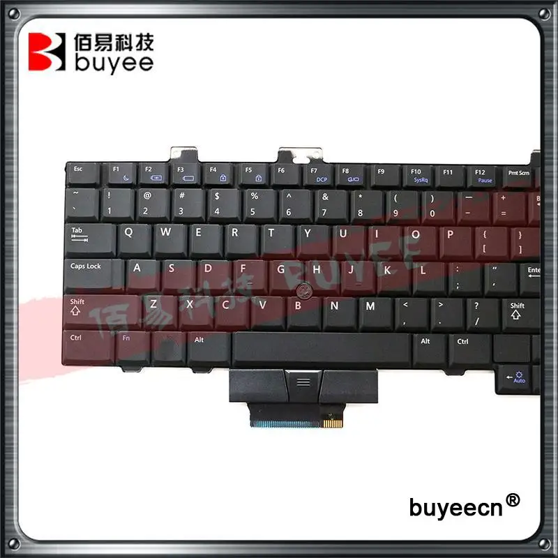 Черная US раскладка D113R для Dell M6400 M6500 новая черная клавиатура с подсветкой замена|us