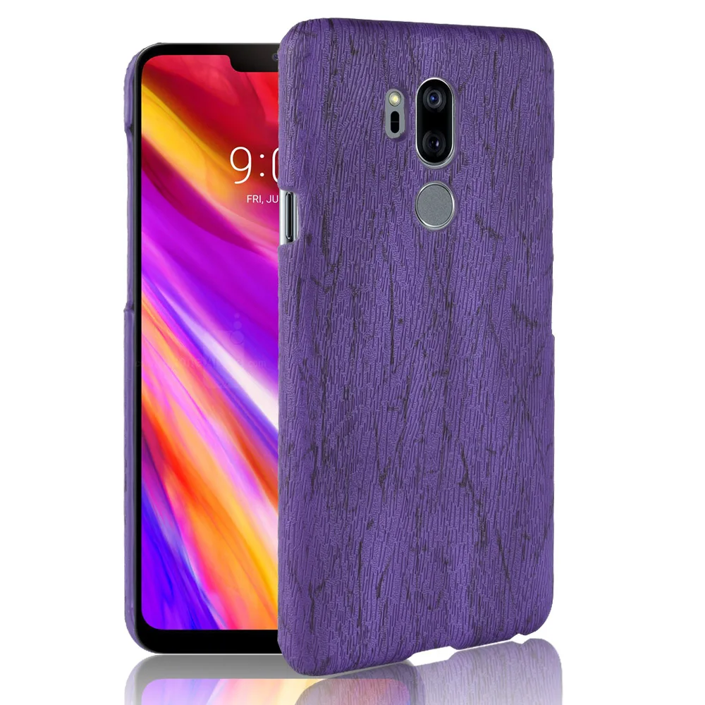 Woodern ретро кожаный чехол для LG G7 кожного покрова ударопрочный жесткий корпус на