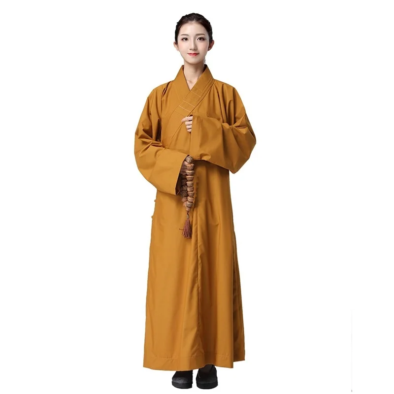 Женская униформа одеяния буддийских монахов shaolin буддистская одежда модель TA533 |