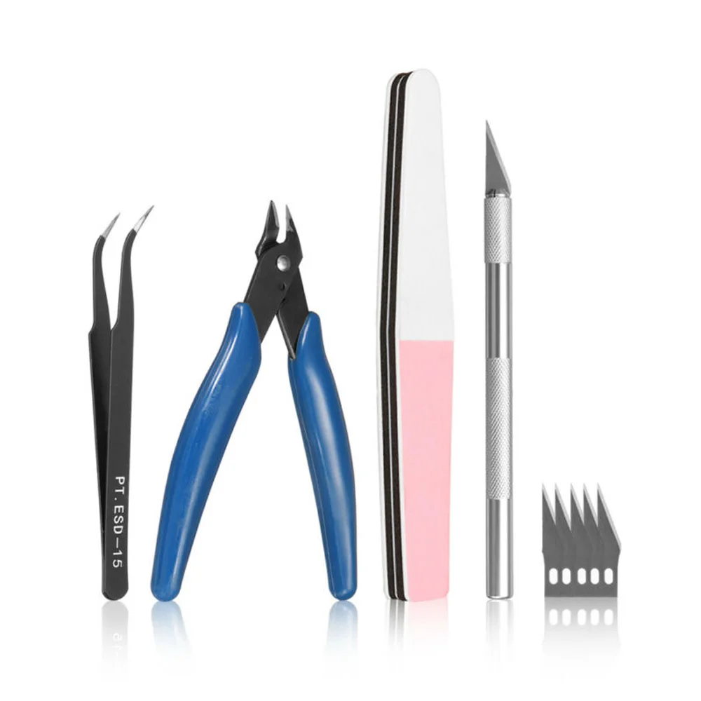 Полировальные стержни Модель Строительный комплект Щипцы Пинцет маркер ручка