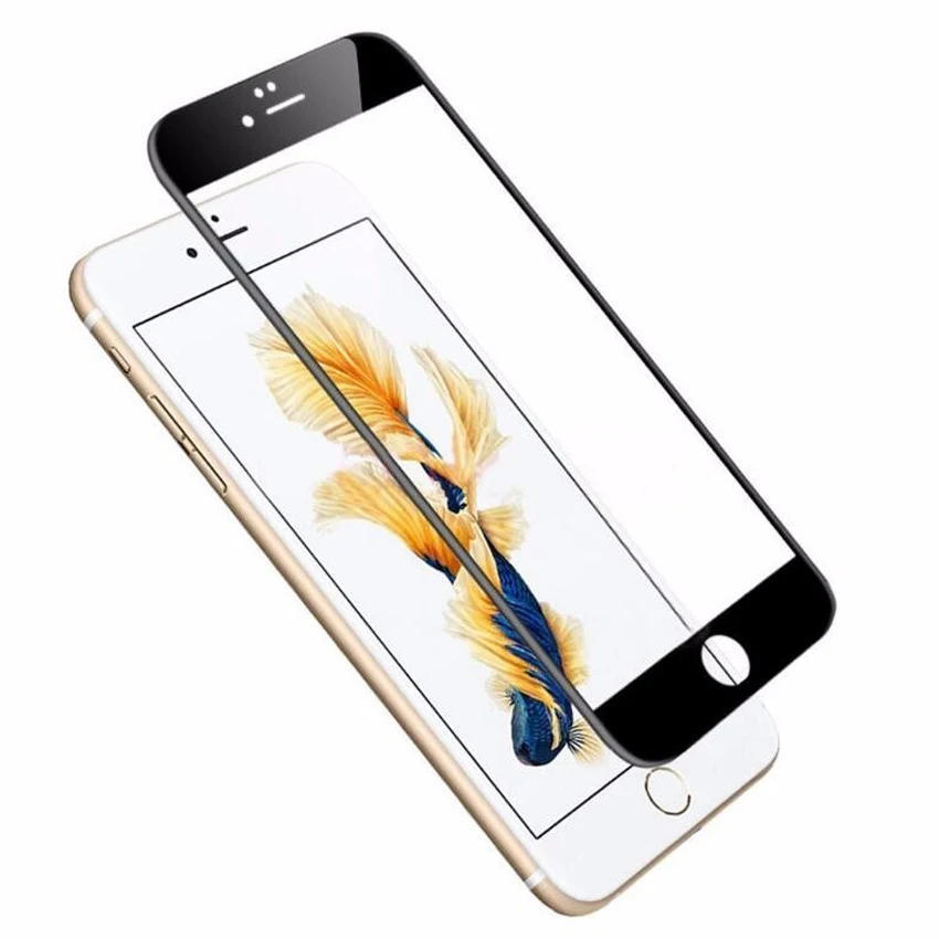 3D изогнутая с кромкой из углеродного волокна 9H закаленное стекло для iPhone XR XS MAX 8 7 6