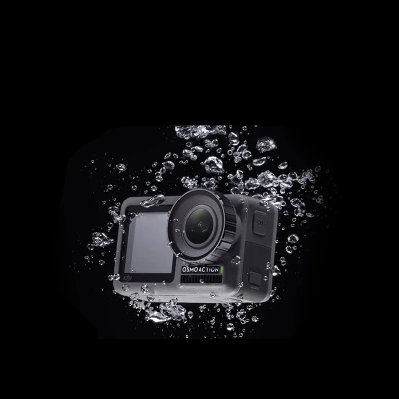 DJI Osmo Action двойной экран 4K HDR видео 8x замедленное движение UHD качество изображения