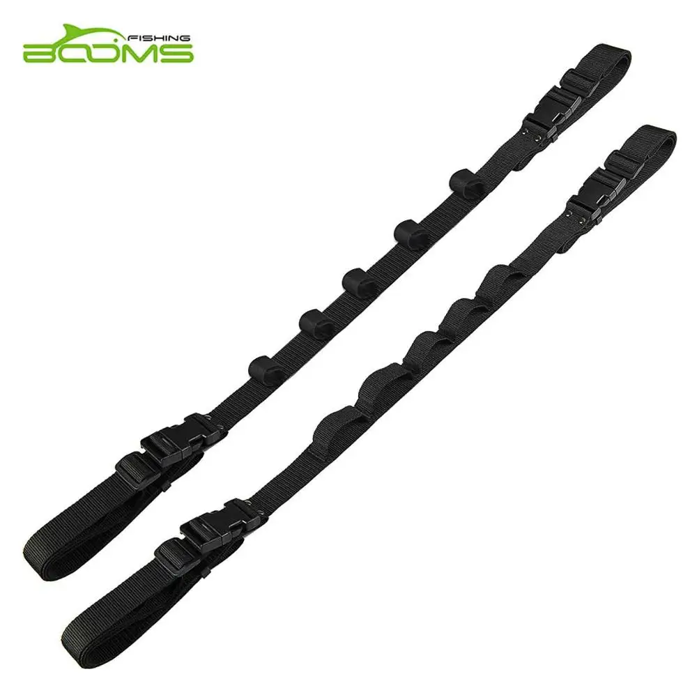 Black Booms Fishing VRC Автомобильный держатель для удочки, ремень с подтяжками для галстука, упаковка для рыболовных снастей, коробки для инструментов, аксессуары - Цвет: Black