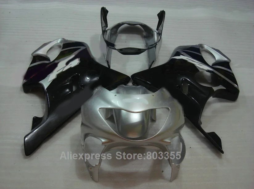 Серебряные Обтекатели Для HONDACBR 600 F4 1999 2000 (100% fit ) cbr комплект обтекателей 99 00 xl09|fairing