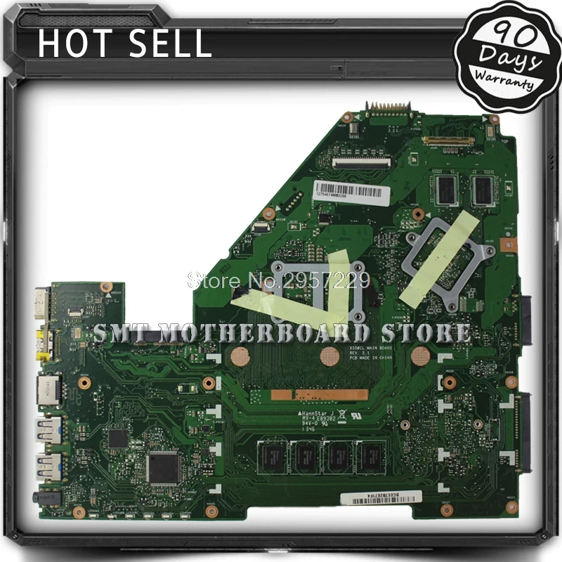 X550CL материнская плата GT710M/GT720M i3 4GB RAM для For Asus R510C Y581C X552C ноутбука X550CC плата|laptop