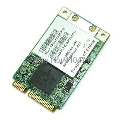 SSEA для Broadcom BCM4311 MINI PCI E 802.11b/g Wlan Wi Fi беспроводная карта HP V3000 DV6000 DV9000 407159 002|wireless card|wlan