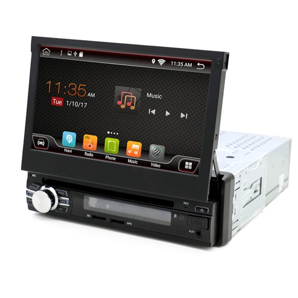 Android Автомобильная магнитола аудио стерео для универсального Авторадио dvd плеера