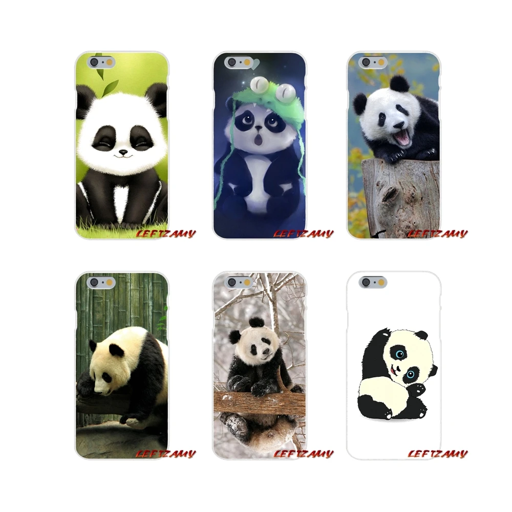 Силиконовые чехлы для телефонов милые азиатские Детские панды медведь Китай Samsung