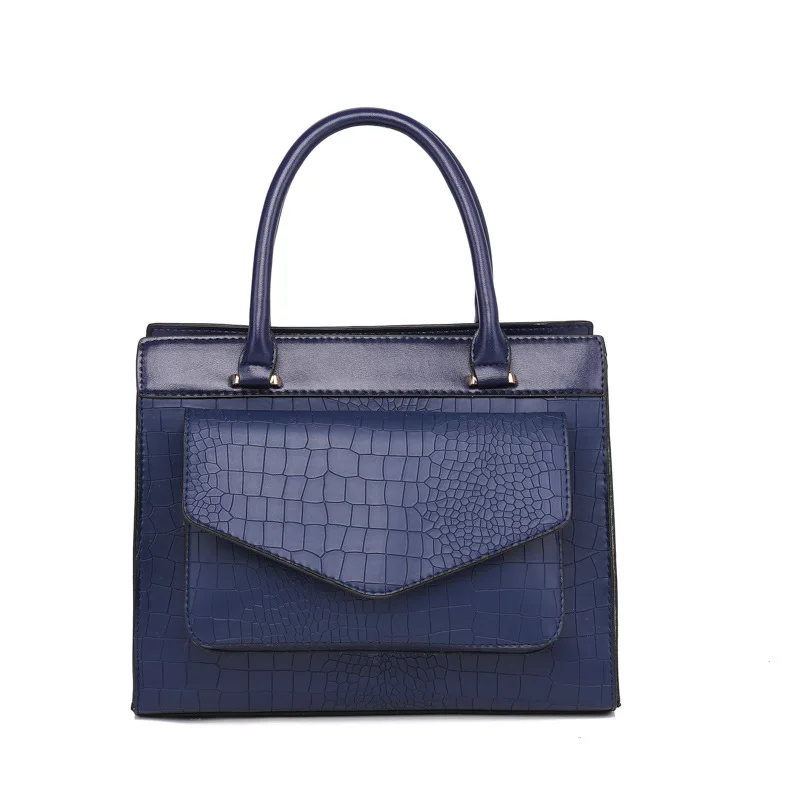 Сумка PACGOTH Женская из искусственной кожи крокодила вместительная элегантная 4