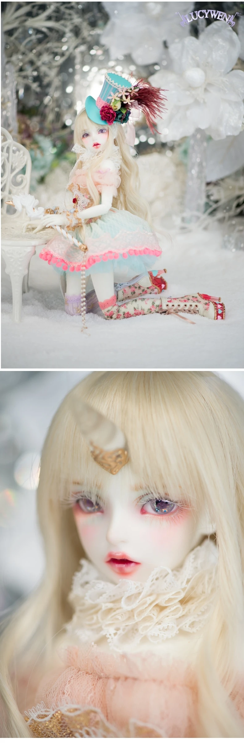 Bjd Кукла sd кукла 1/4 Lucywen Модная Кукла Высокое качество модель подарок на день рождения Бесплатные глаза