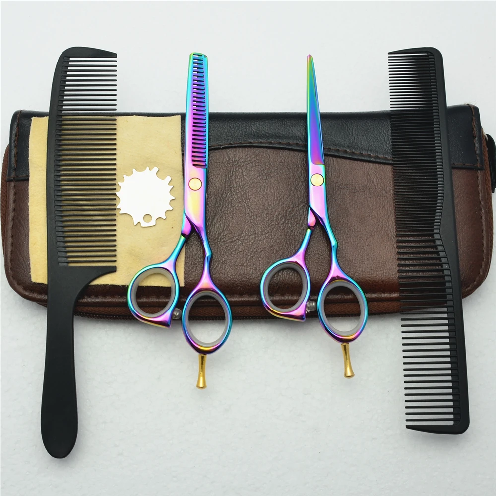 Ножницы Профессиональные для парикмахерской 5 дюйма 4 шт. | Красота и здоровье