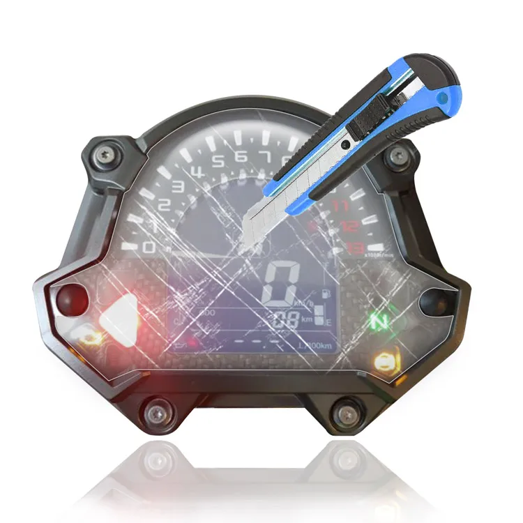 2 шт. кластер для защиты экрана мотоцикла от царапин защитная пленка Kawasaki Z400 Z650 Z900