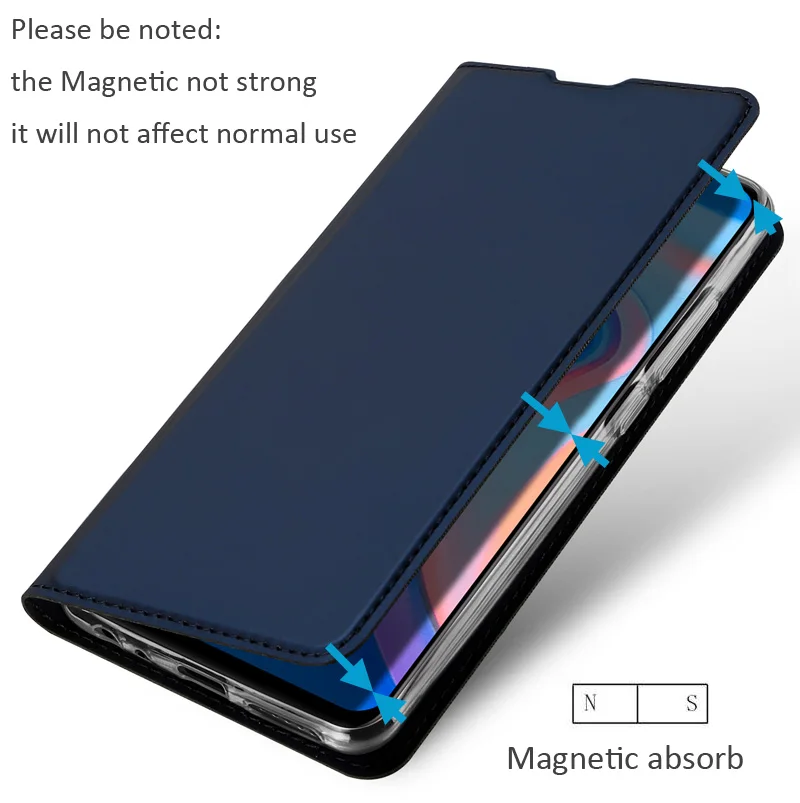 Оригинальный DUX DUCIS чехол для huawei P Smart Z Книга Флип кожаный бумажник Coque