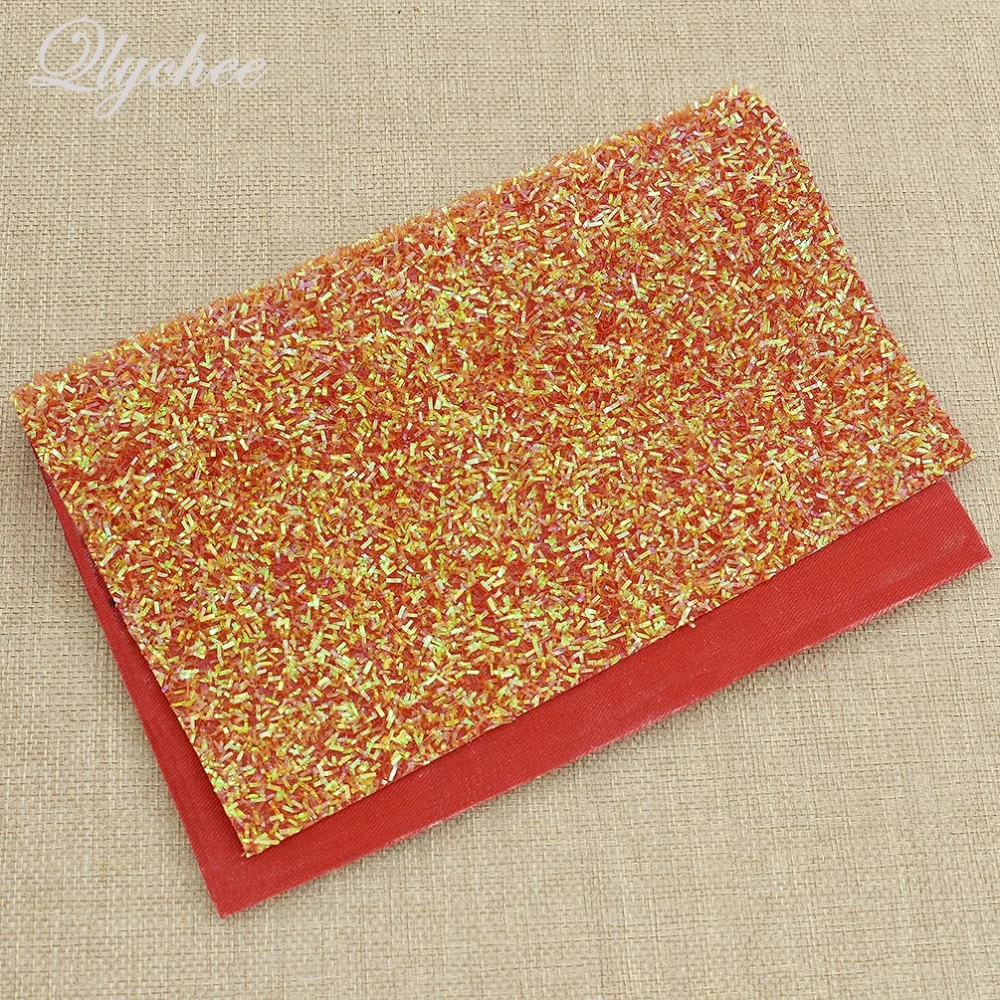 A4 29*21 см цветная блестящая ткань из искусственной кожи для женщин DIY ручная сумка