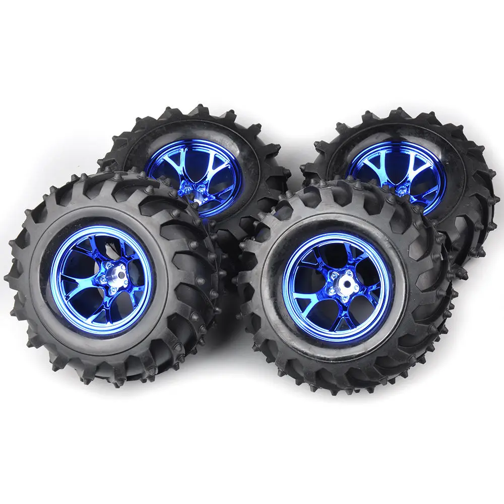 RC 1:10 Bigfoot Монстр шин обода 4 шт набор для HSP HPI гоночный автомобиль 12 мм