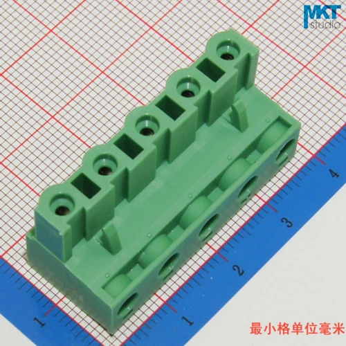 

100Pcs 5P 7.62mm Pitch Right Angle Female PCB Electrical Screw Terminal Block