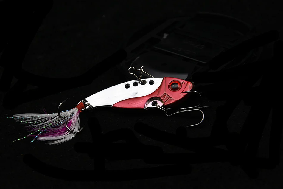 4pcs 5.5cm 12g hard VIBE fishing lure baits rattle shake deep diver spoon spinner for carp | Спорт и развлечения