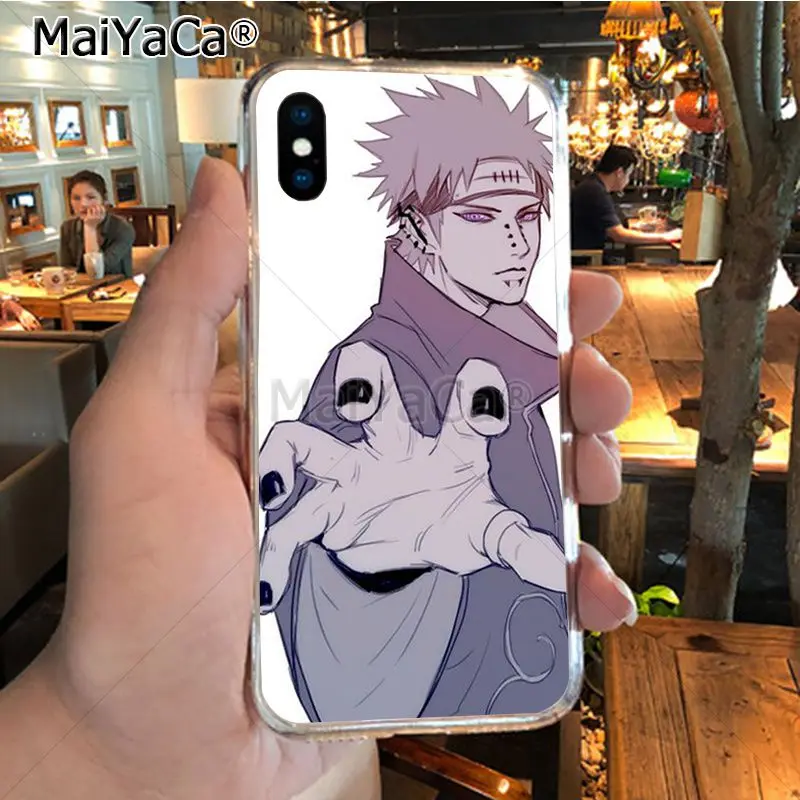 6 Мягкий чехол для телефона MaiYaCa Naruto Pain из ТПУ чехол для iPhone 8 7 6 6S Plus X XR XS MAX 5s SEcase shell - Цвет: 6