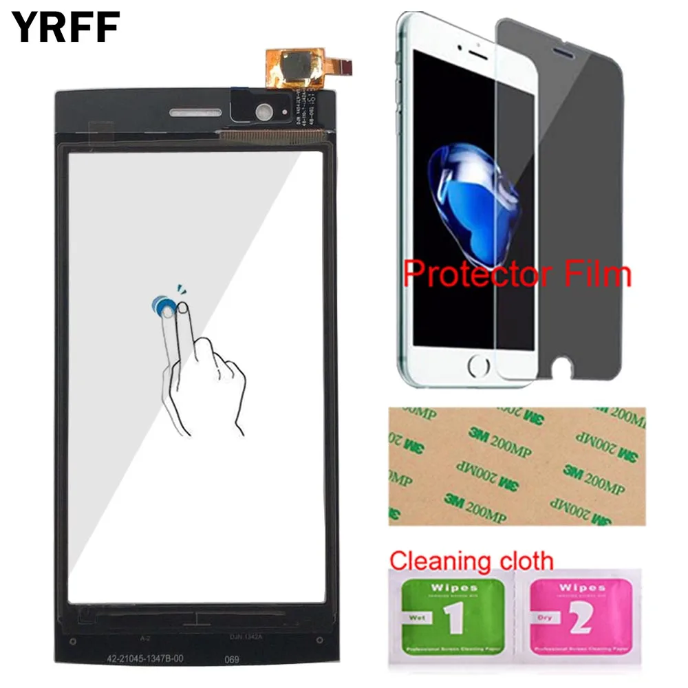Панель сенсорного экрана YRFF 4 5 ''для Fly FS451 FS 451 панель с дигитайзером переднее