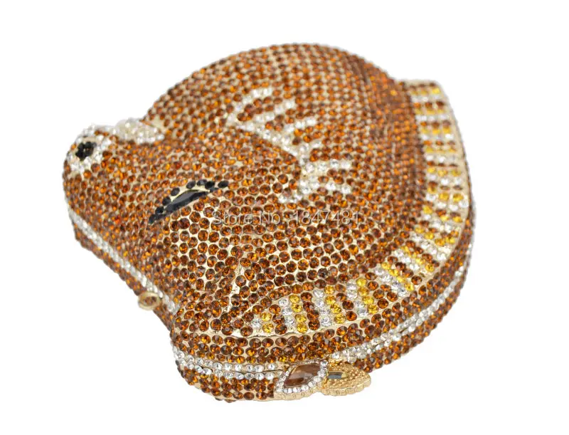 Ажурная Роскошная вечерняя сумочка с кристаллами в виде головы лошади бордовая