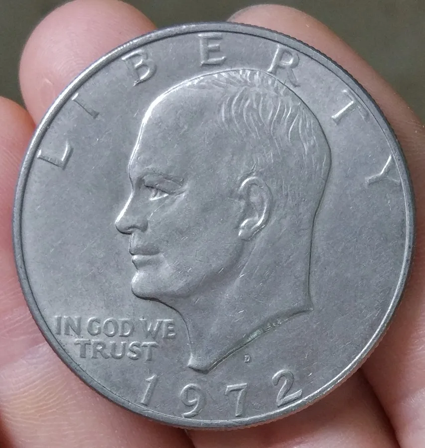 Соединенные Штаты 1 долларовая Монета Эйзенхауэр издание Америке монеты 100%