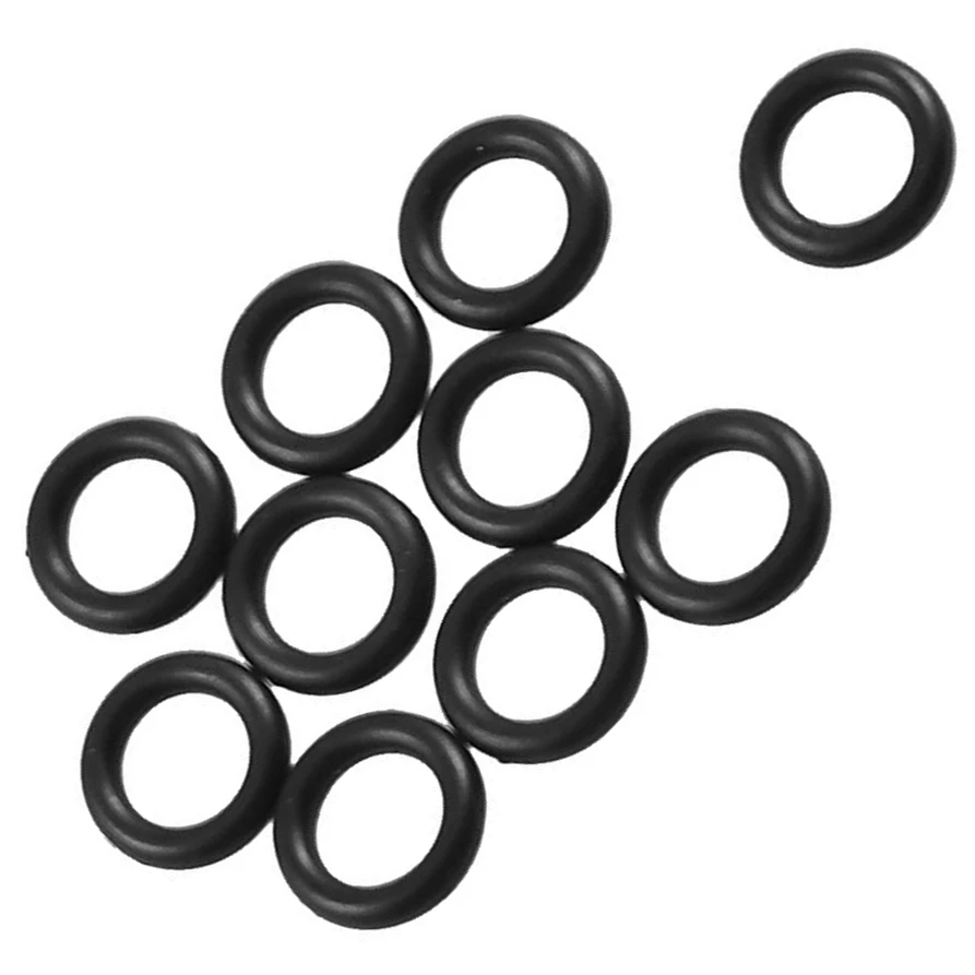 10 Pcs Black Rubber Oil Filter O Ring Sealing Gaskets 6mm x 1.8mm | Обустройство дома