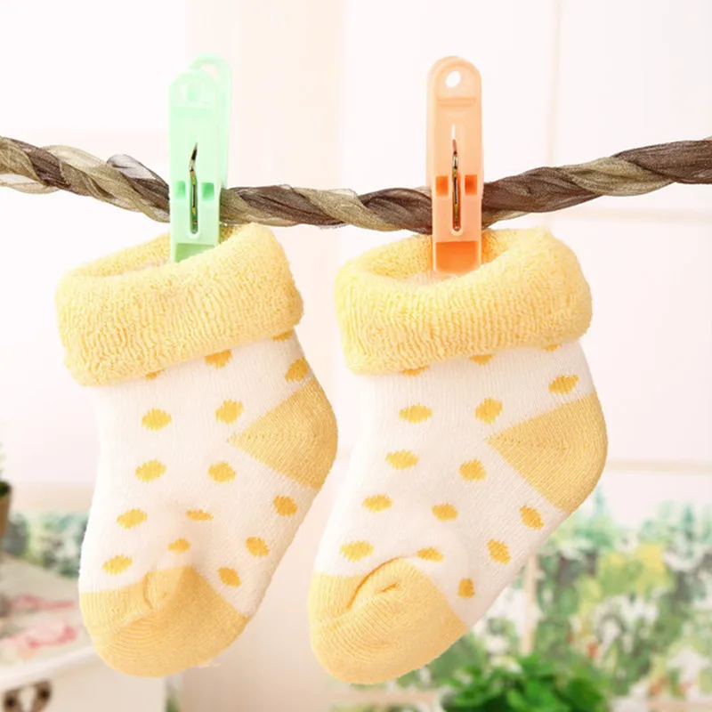 20 шт. колышки для одежды ветрозащитные прищепки пластиковая одежда зажим нижнего