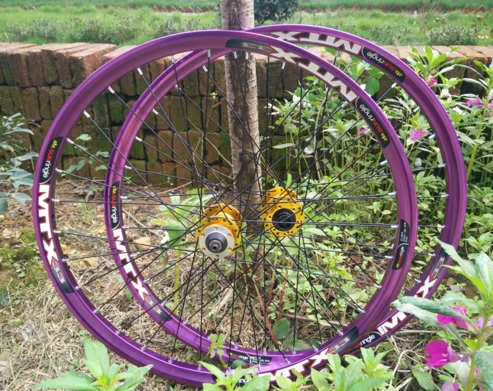 32 отверстия SUN MTX 33 DH/AM/FR колеса для горного велосипеда 26/27. 5/29er F110* 20 мм/R135*9 мм ступицы для горного велосипеда MTB колеса
