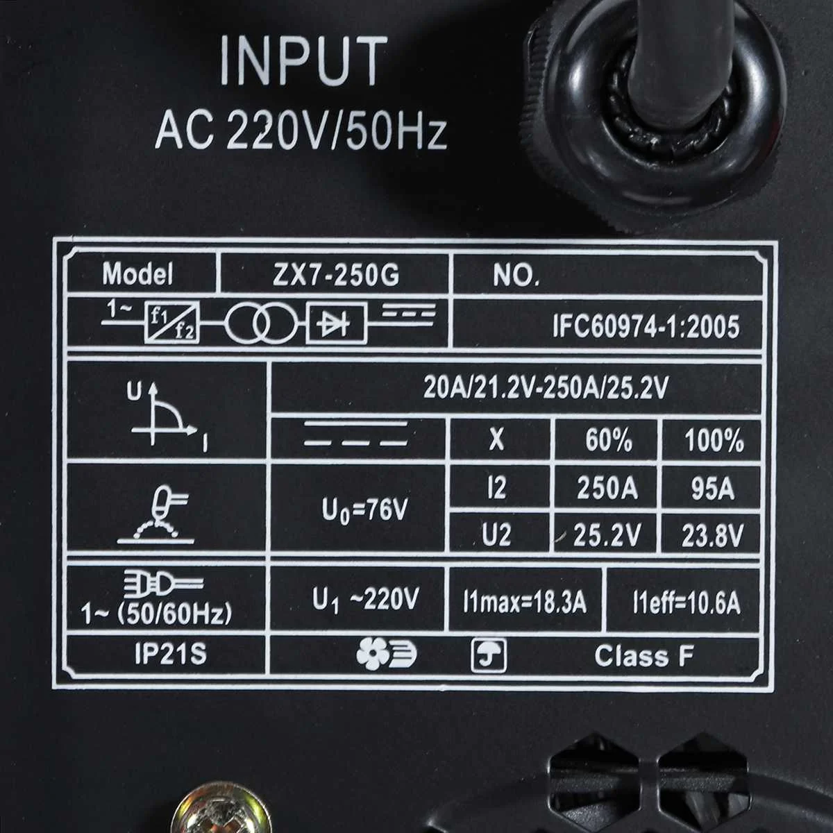 Портативный электросварочный аппарат ZX7-250G IGBT/MMA/ARC инвертор мощность сварочный аппарат инструмент для пайки