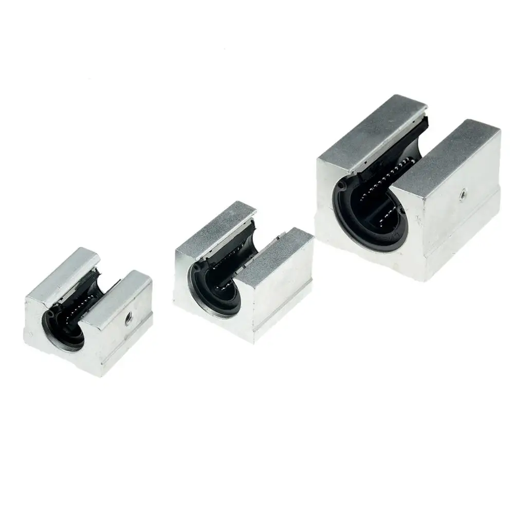 

2pcs/lot SBR12UU SBR13UU SBR16UU SBR20UU SBR16LUU SBR20LUU SBR25LUU 12mm Linear Ball Bearing Block CNC Router rail