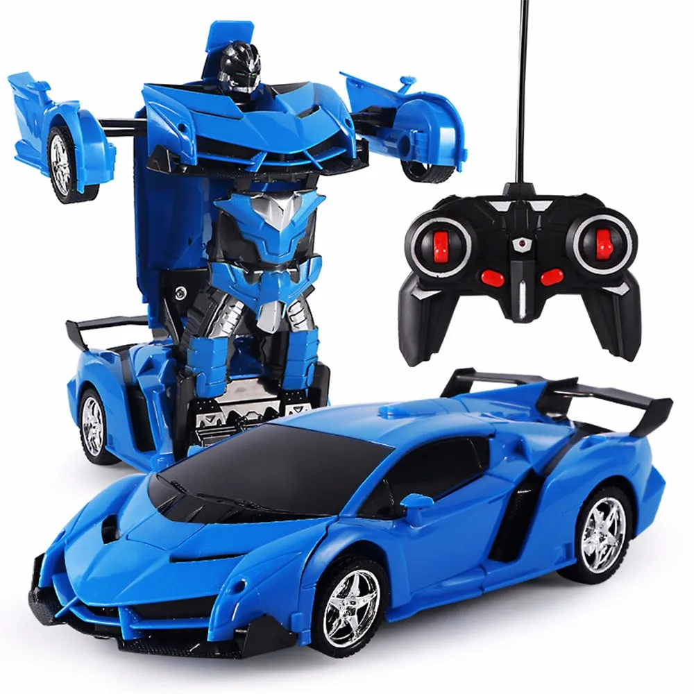 2 в 1 RC автомобиль деформация робот вождение спортивный модель 1:18 дистанционное