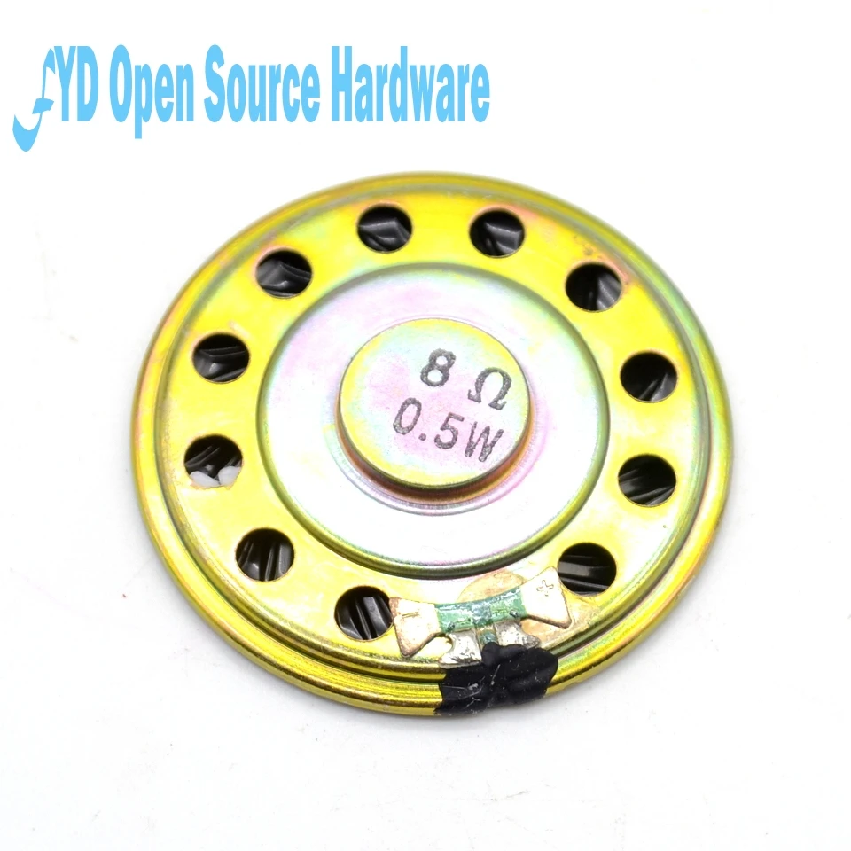 2 шт./лот колонки зуммер 17x50 мм 4R3 8ohm 0 5 w|buzzer speaker|2pcs speakersspeaker |