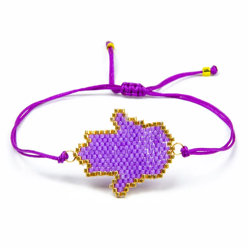 SHINUSBOHO Bracelets Delicas Kappalah Lucky Men Bracelet Hamas Hand pulseras Women Charm MIYUKI Bead mujer moda Gifts | Украшения и