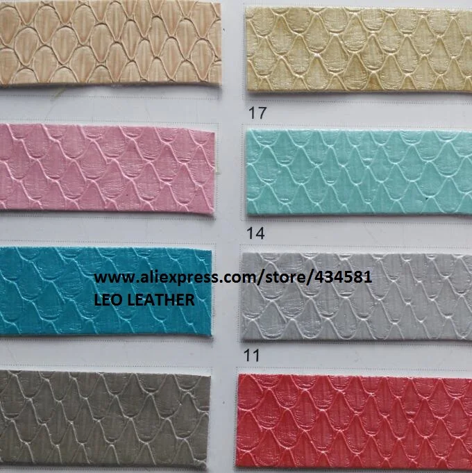 Перламутровая тисненая рыбья чешуя искусственная кожа Vingl Fabirc для шитья сделай