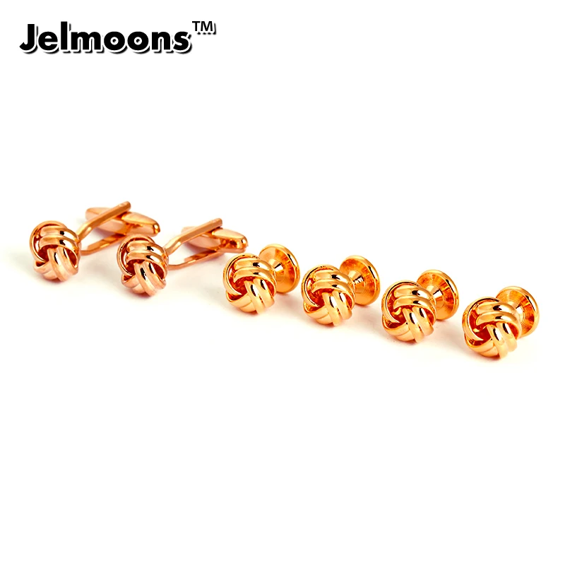 Мужской смокинг с металлическим узлом французские запонки для рубашек и пуговиц