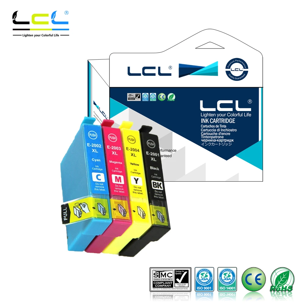 Lcl 200XL T200XL120 T200XL220 T200XL320 T200XL420 (4 шт) картридж совместимый для Epson Expression Home XP-100/200/300 |
