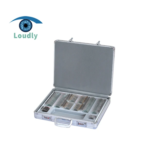 Самое популярное оптическое оборудование офтальмологический пробный набор линз