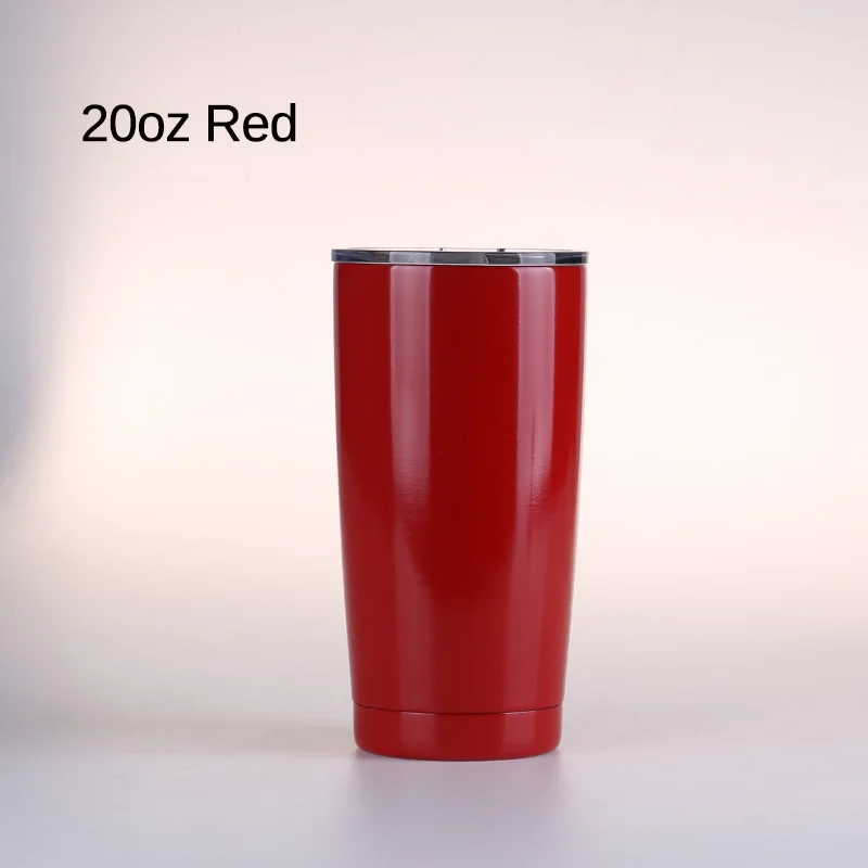 20oz Нержавеющая сталь стакан-Премиум-Качества с двойными стенками вакуумной изоляцией из нержавеющей стали для путешествий Кофе кружка-горячих и холодных напитков