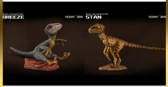 [ESTARTEK] REBOR Paleontology Коллекция 5 см детский Велоцираптор стан/детский утараптор Breeze