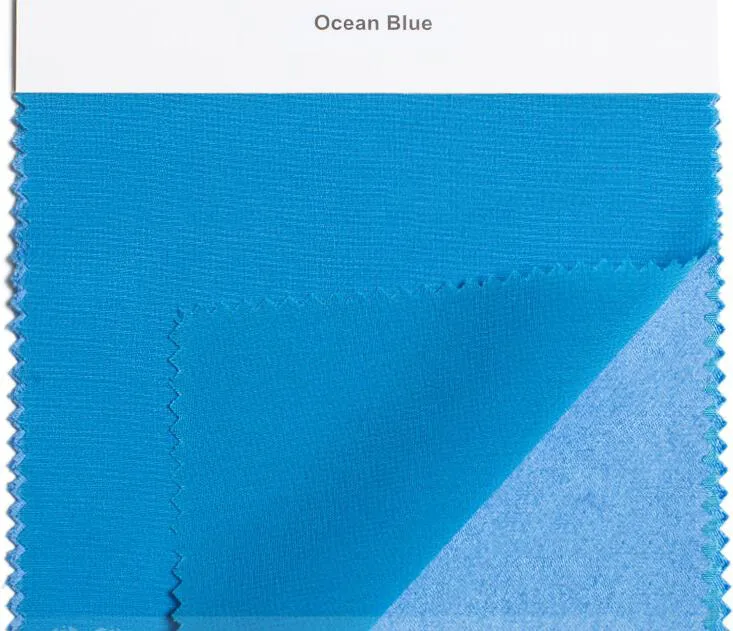 Ocean Blue Розовые шифоновые элегантные платья для выпускного вечера с сексуальным глубоким v-образным вырезом длина до пола с длинным рукавом Кружева Аппликации открытая спина Формальное вечернее - Цвет: Ocean Blue