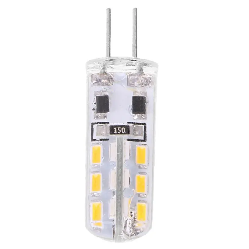 2020 Новый G4 силикагель 3W 24 LED SMD 3014 Холодный/теплый белый свет лампы DC