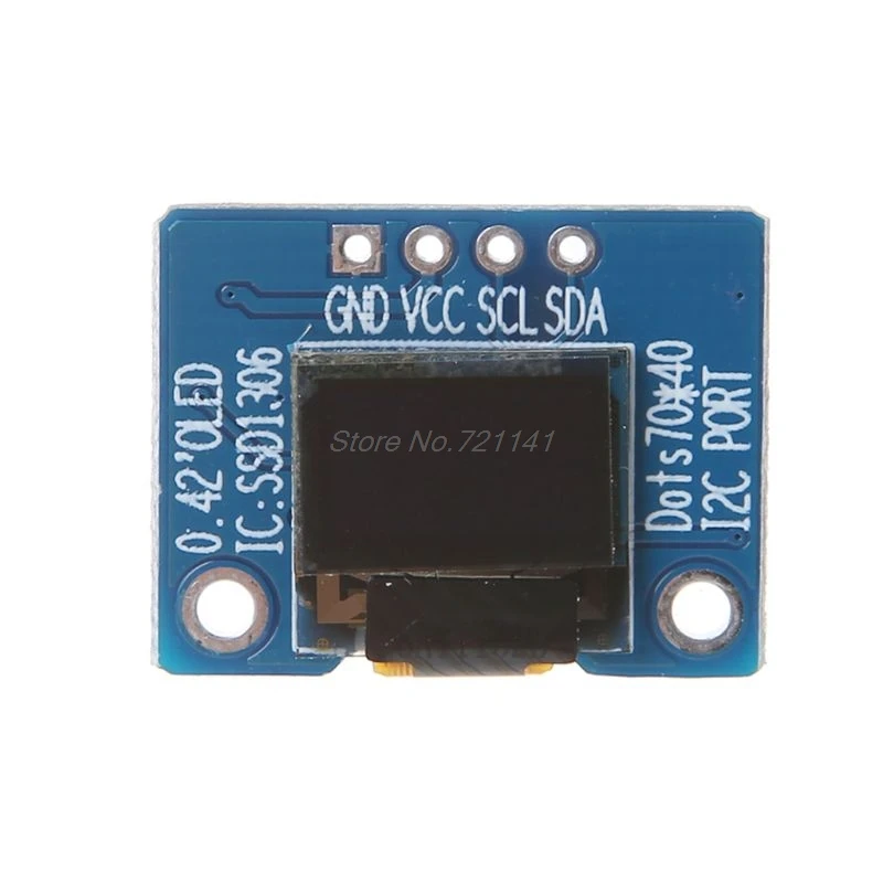 Выделите 0,42 дюймовый oled-дисплей ЖК-модуль 72*40 oled-модуль IIC/SPI интерфейс 16Pin SSD1306
