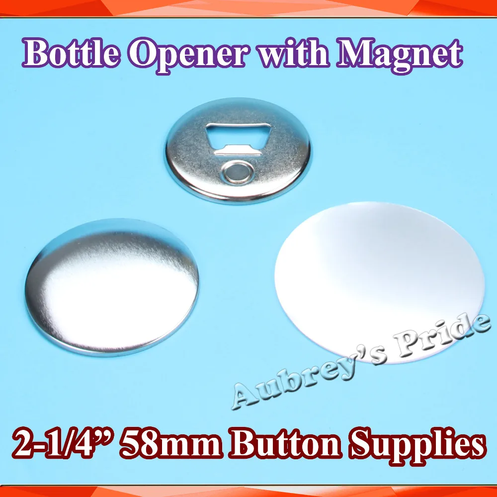 Открывалка для бутылок с магнитом 2 1/4 дюйма 58 мм 100 комплектов|supplies charms|supplisupply agent |