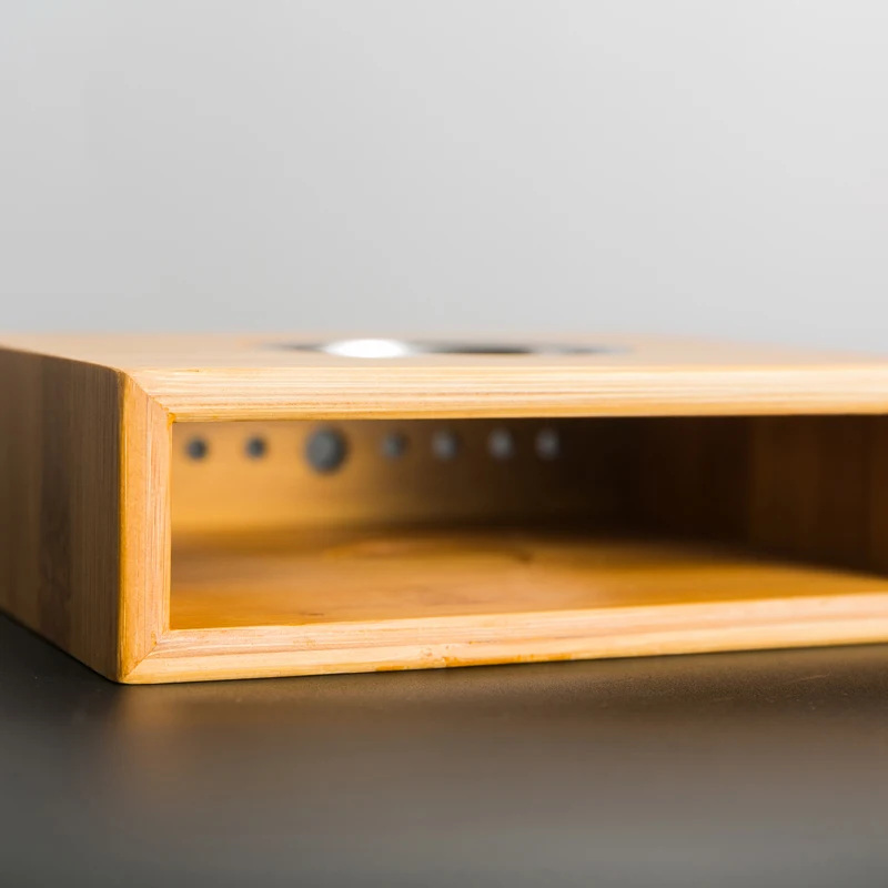 Натуральная бамбуковая теплая чайная плита фотообогреватель кофе молока