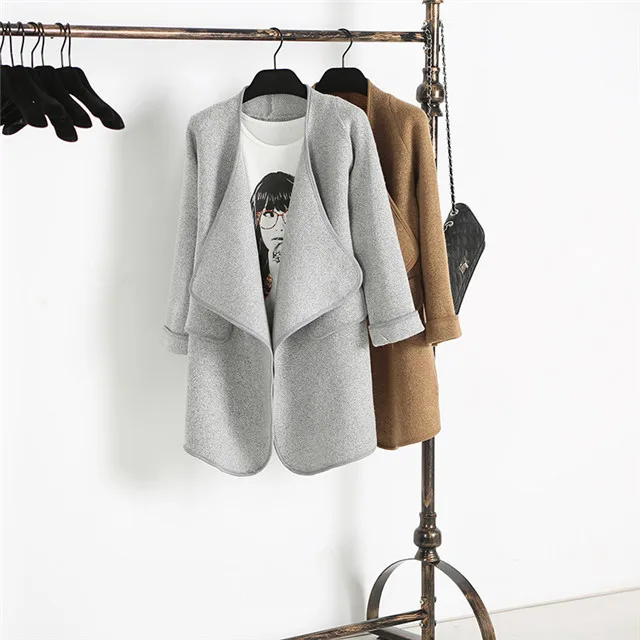 2019 Sash elastic cardigan winter sweater women jumper Knitted female coat Soft casual pull outerwear |