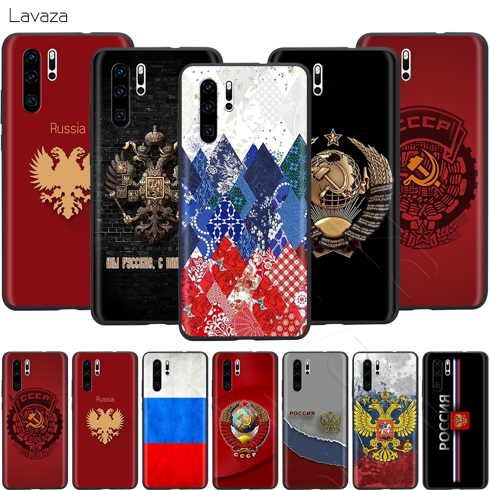 Lavaza Russia Flag Emblem Case for Huawei Mate 30 20 Honor 6a 7a 7c 7x 8C 8x 9 10 Nova 3i 3 Lite Pro Y6 2018 |