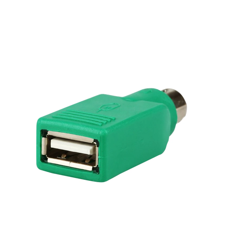 10 шт. в партии USB адаптер PS/2 интерфейс конвертер PS 2 к головка U порт переключатель